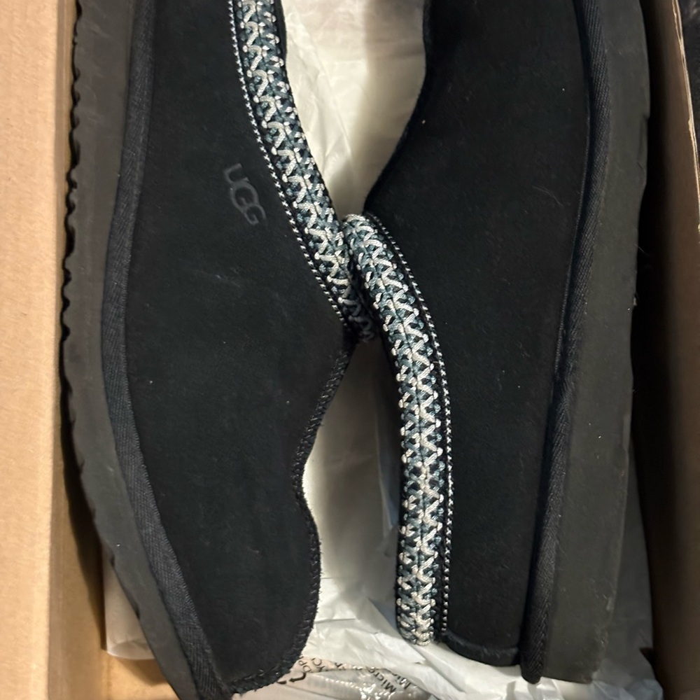 UGG Black K Tasman Slipers
